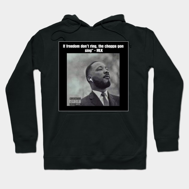 MLK: Let freedom ring Hoodie by OWLMEDIAGROUP